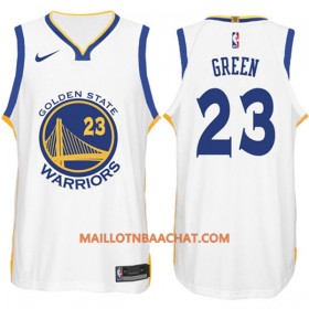 Maillot NBA Golden State Warriors Draymond Green 23 Nike 2017-18 Blanc Swingman - Homme